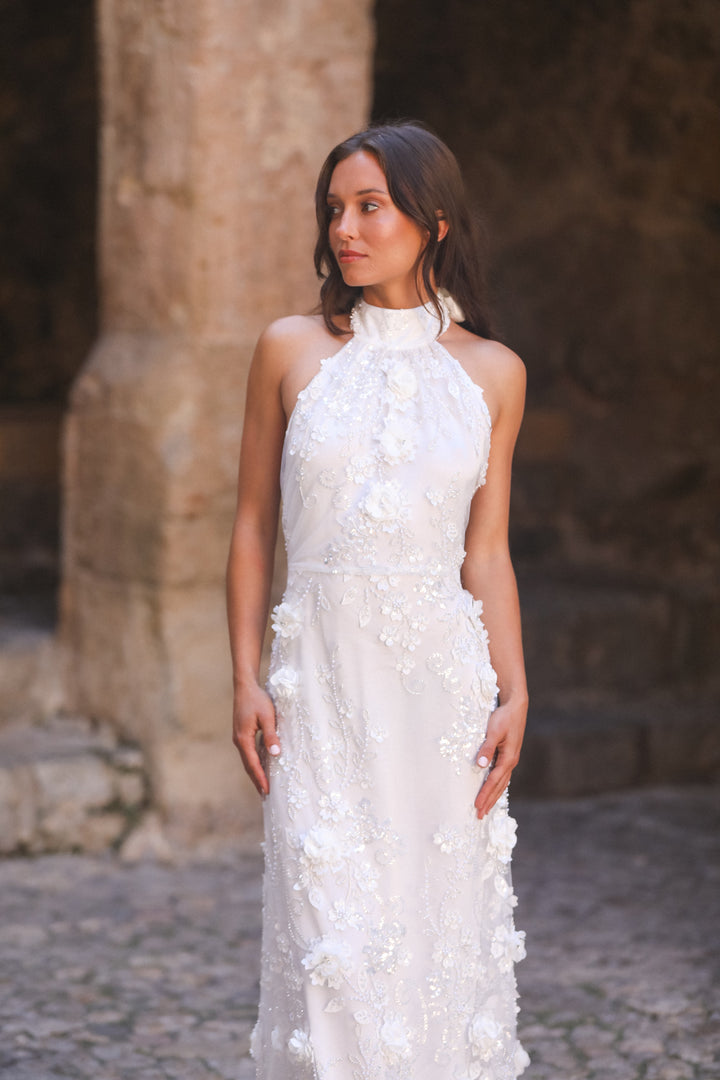 Lupita Maxi Dress White