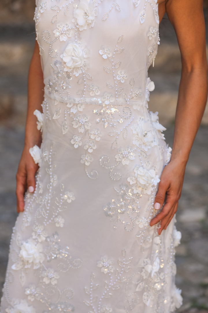 Lupita Maxi Dress White