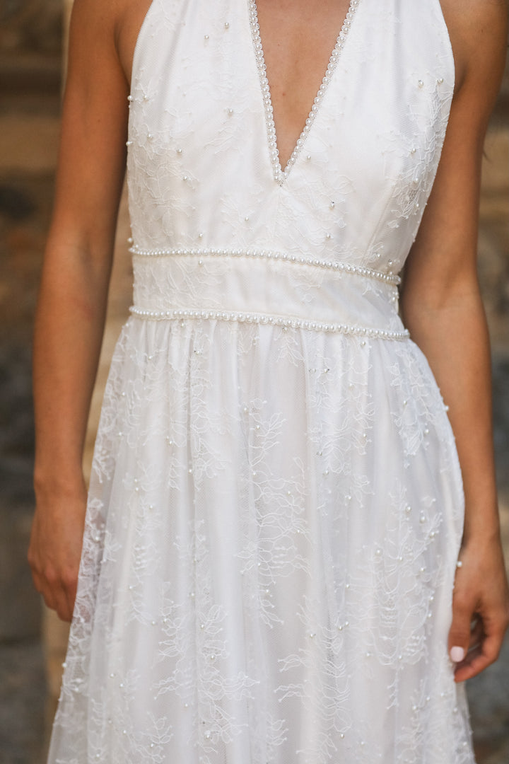 Lottie Dress White Lace