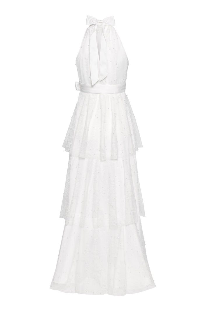 Angel Maxi Dress White Lace