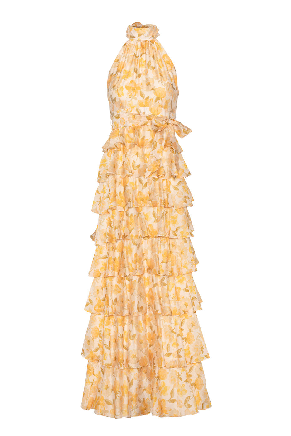 Angel Maxi Dress Sunlit - Bestselling Maxi Halterneck Dress | Love Lolina LOVE LOLINA Angel Maxi Dress Sunlit - Bestselling Maxi Halterneck Dress | Love Lolina LOVE LOLINA