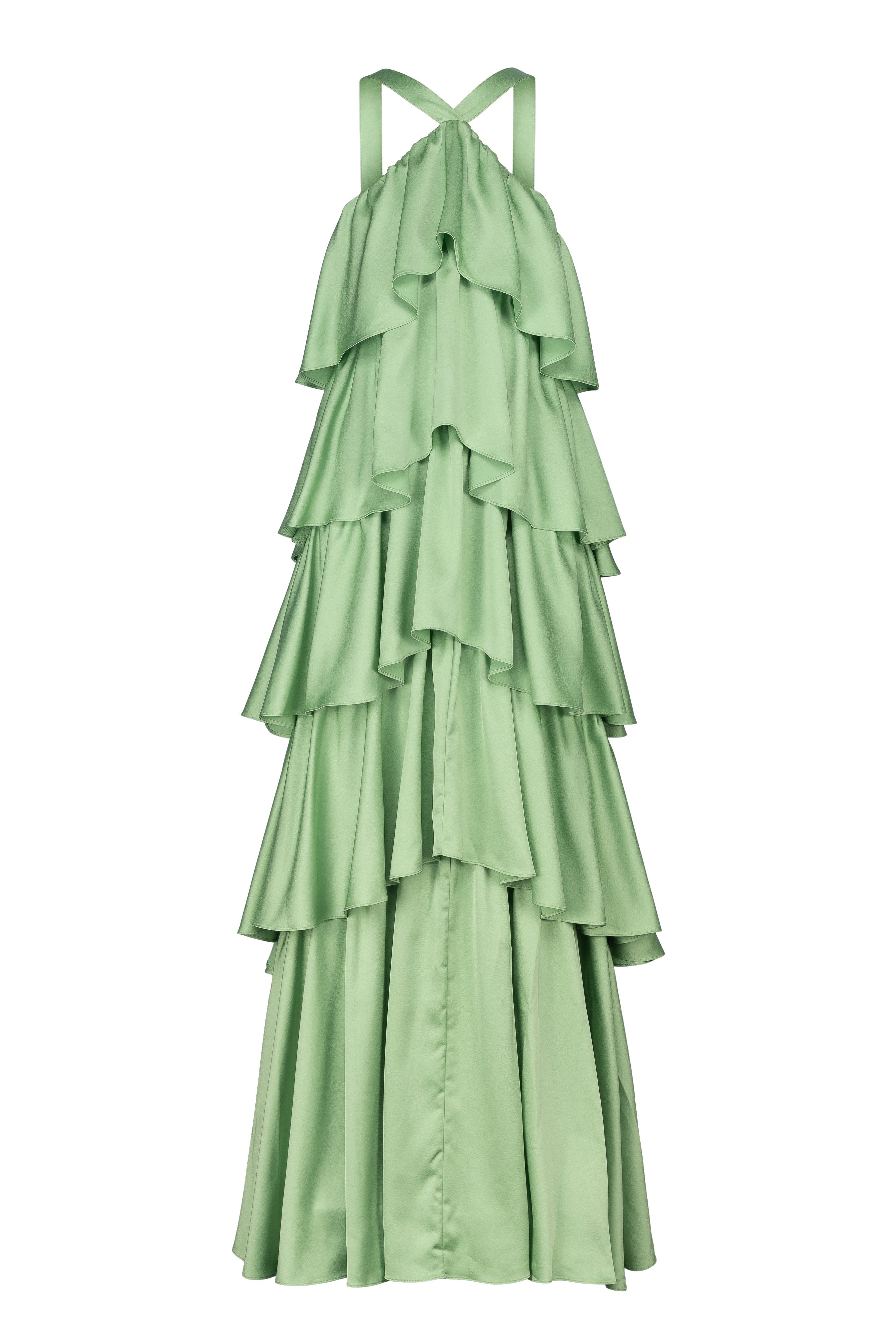 Angela Maxi Dress Pistachio – LOVE LOLINA