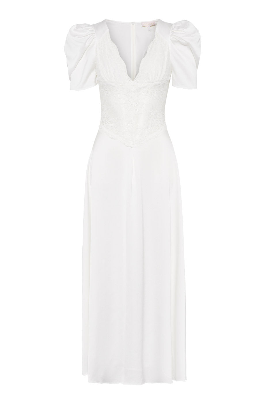 Francis Midi Dress White - Elegant Midi Dress for Any Occasion  LOVE LOLINA