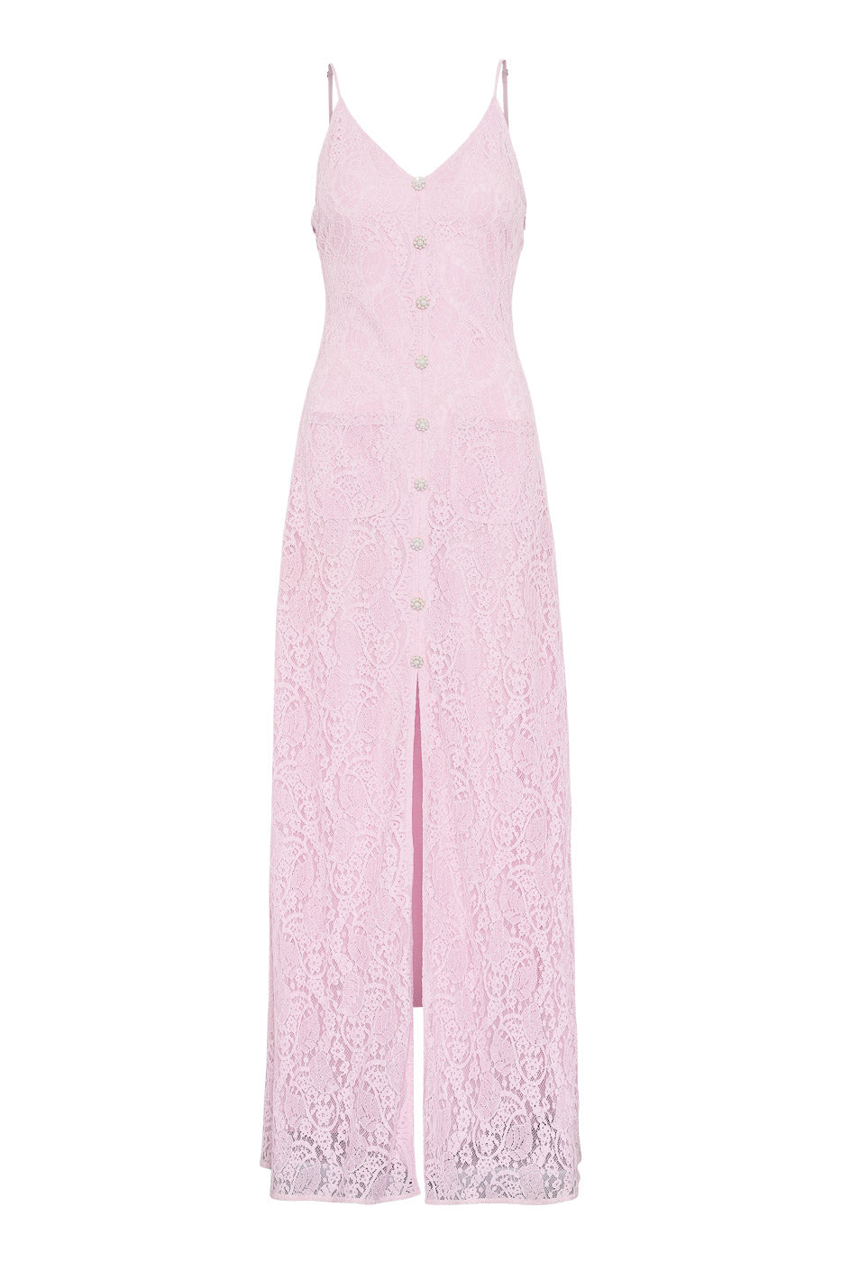 River Maxi Dress Pink Lace LOVE LOLINA River Maxi Dress Pink Lace LOVE LOLINA