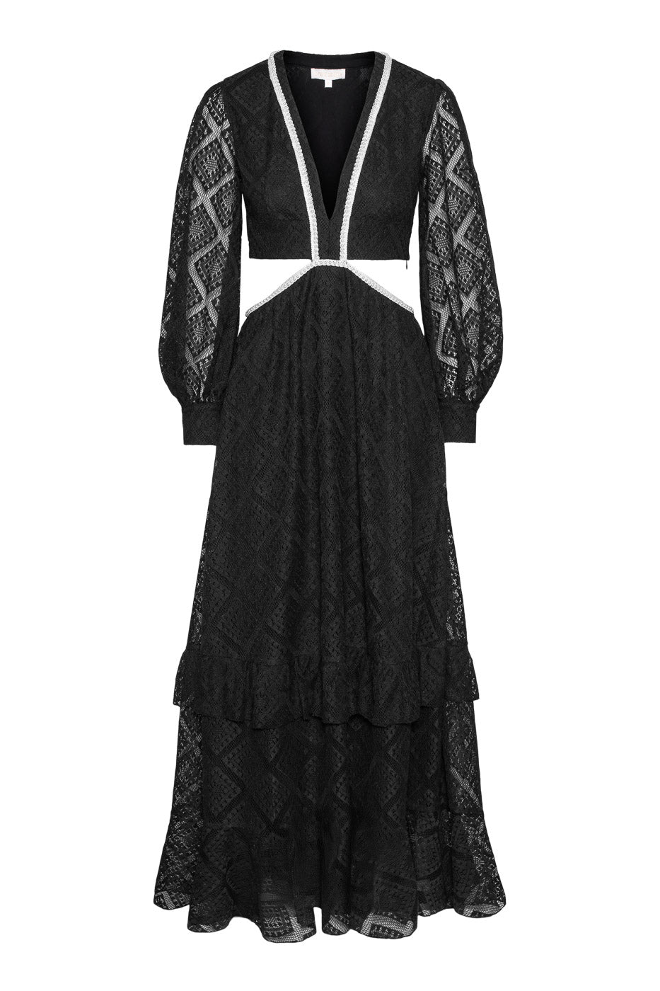 Paloma Maxi Dress Black – LOVE LOLINA