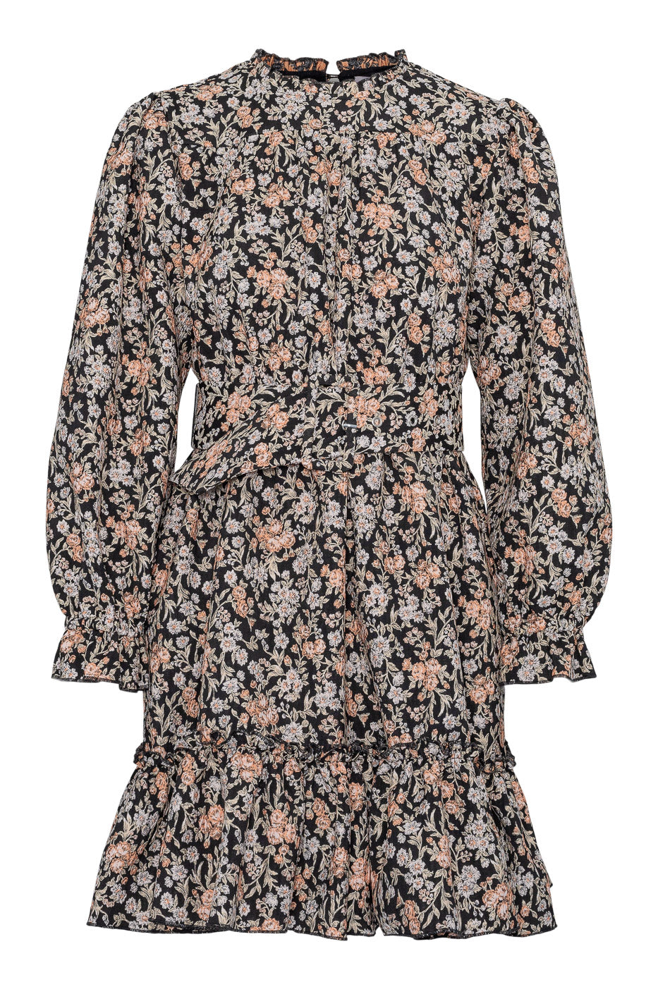 Sophie Mini Dress Black Jacquard – LOVE LOLINA