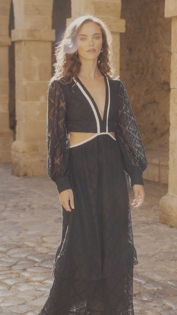 Paloma Maxi Dress Black