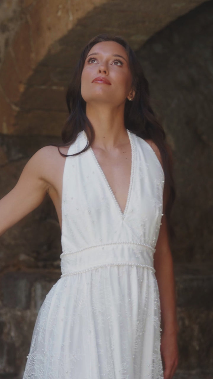 Lottie Dress White Lace