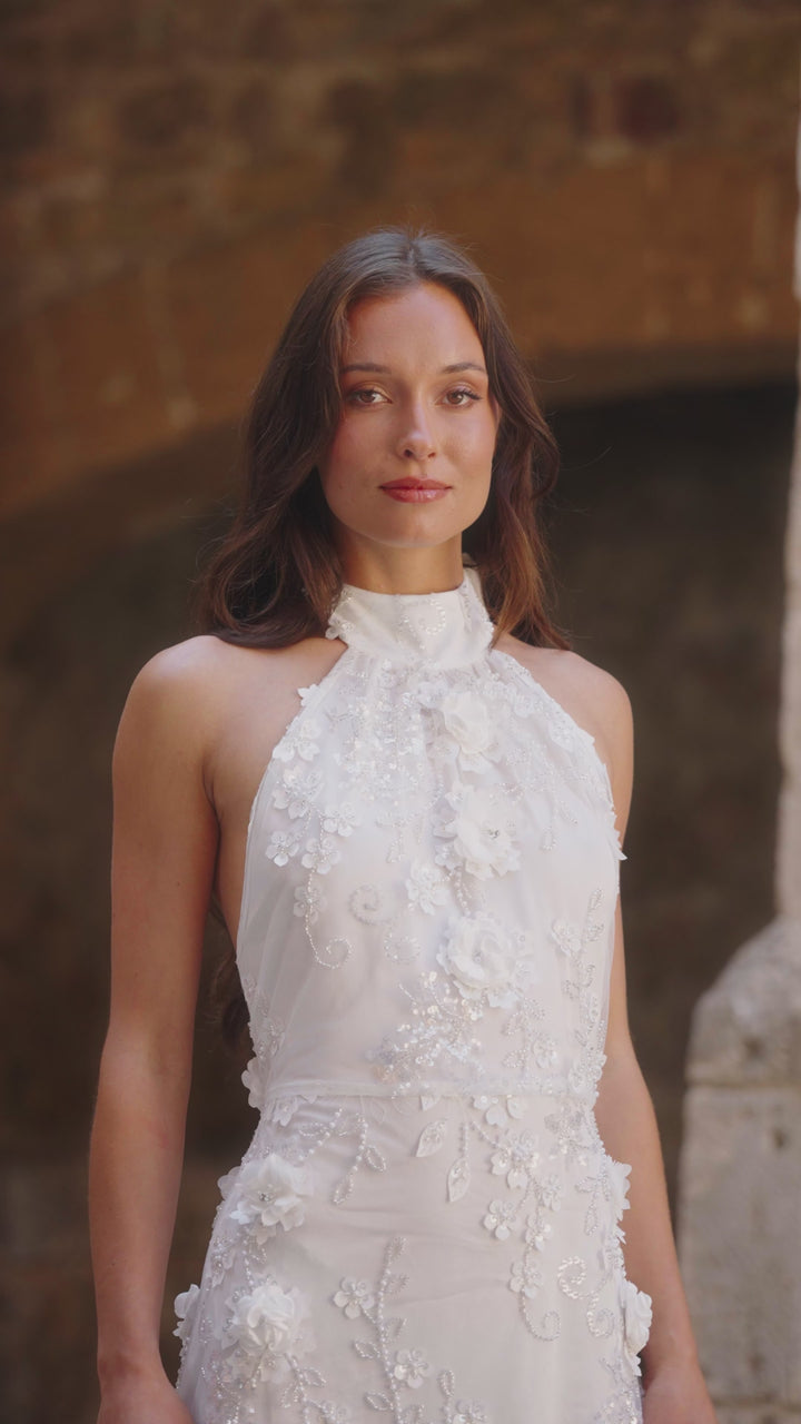 Lupita Maxi Dress White