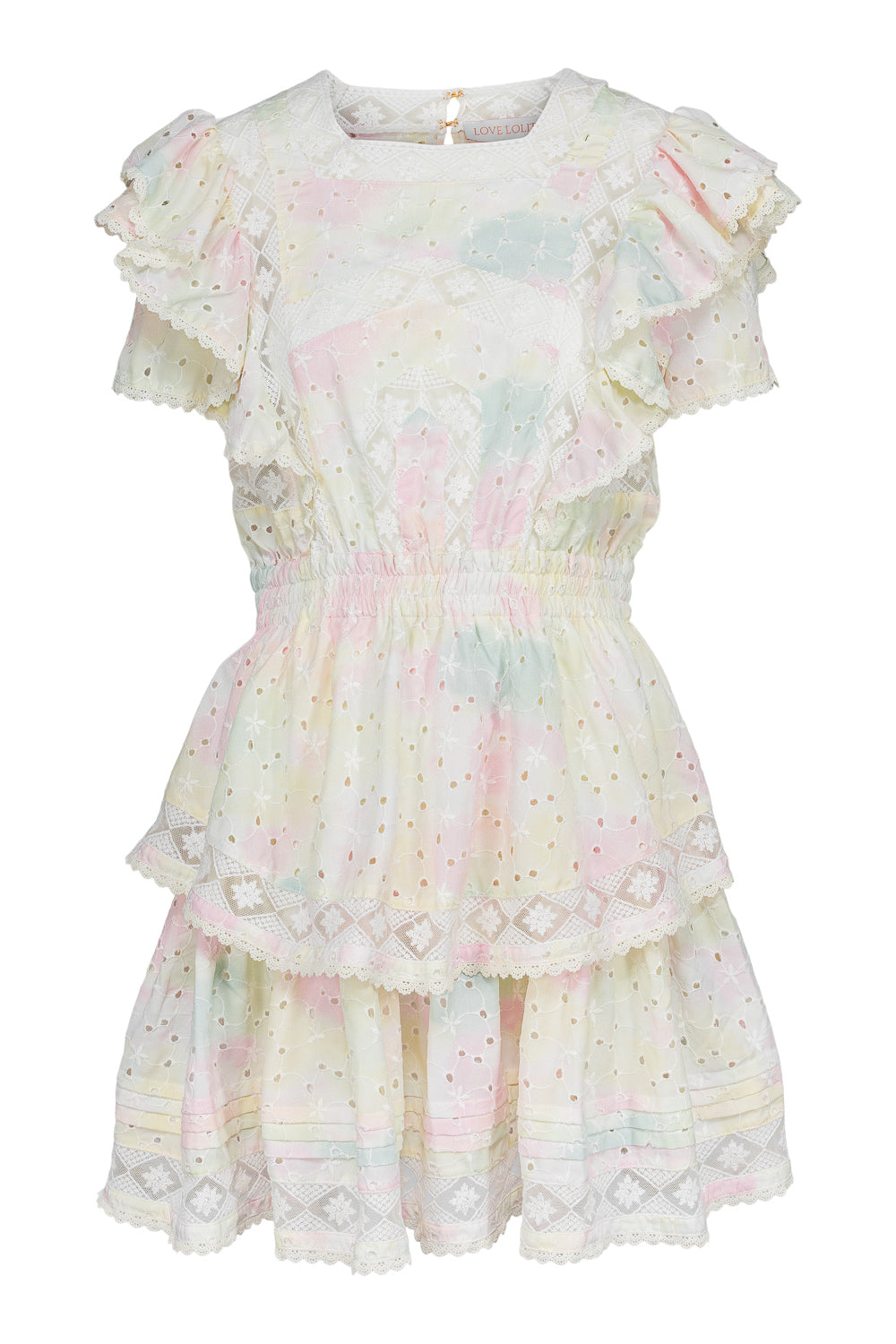 Alexa Dress White Tie Dye – LOVE LOLINA