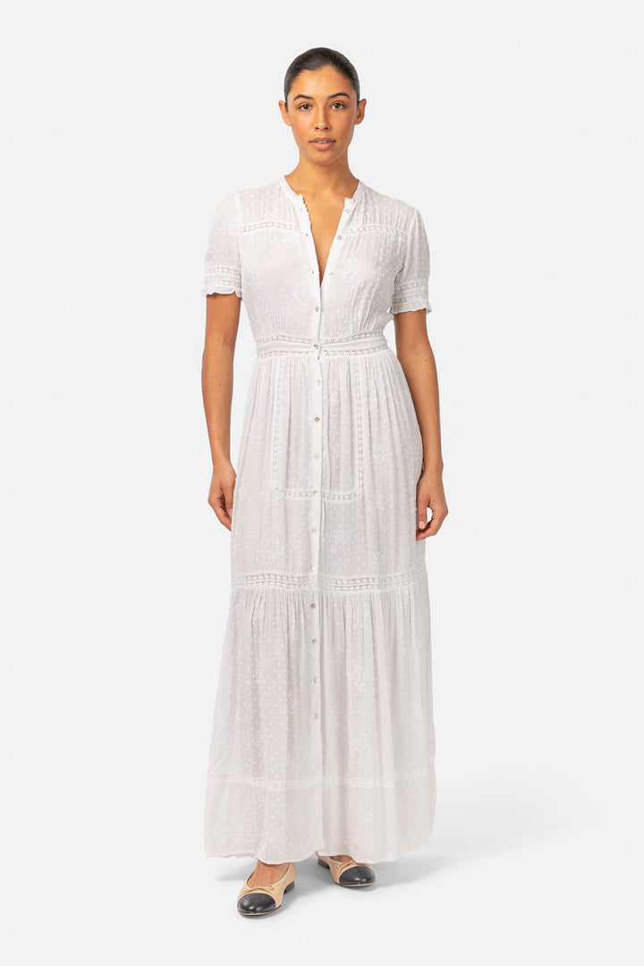 Madison Maxi Dress White