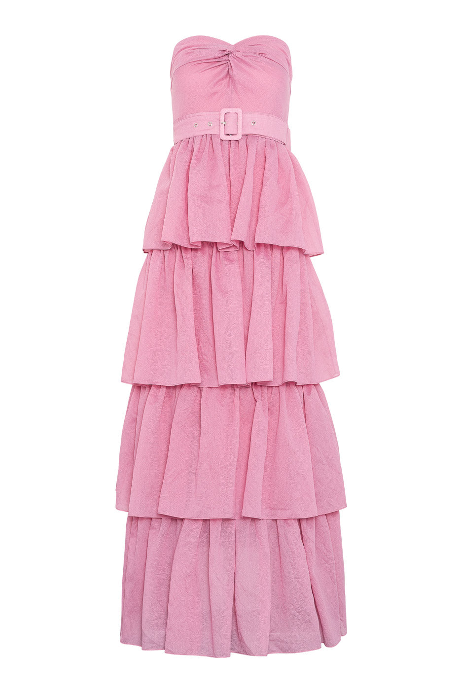Effortless Elegance Pink Maxi Dress