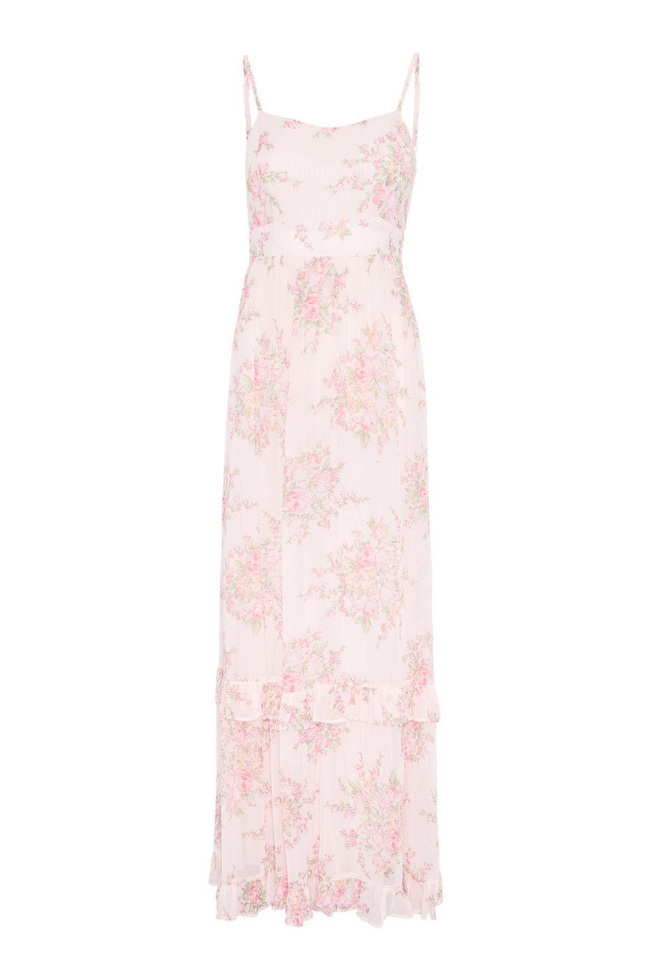 Anais Maxi Dress Rosalia - Light Pink Floral Maxi Dress | Love Lolina LOVE LOLINA Anais Maxi Dress Rosalia - Light Pink Floral Maxi Dress | Love Lolina LOVE LOLINA
