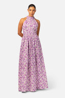 Angelina Maxi Dress Moon Flower