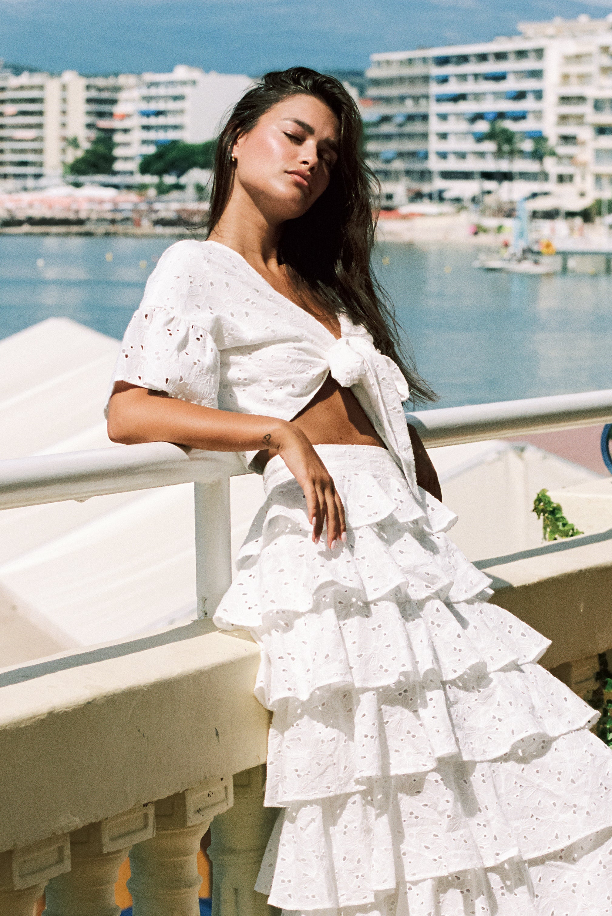 CARLA カーラレディショルダートップス　サイズ1 ホワイト Carla Top White – LOVE LOLINA