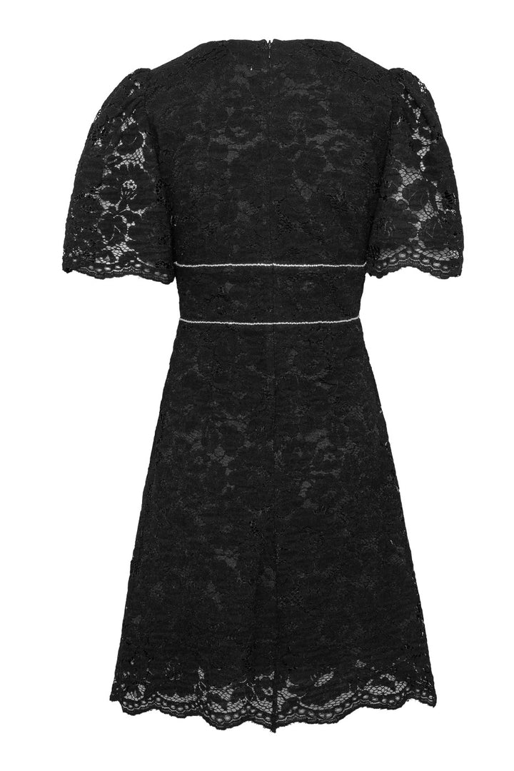 Belle Mini Dress Black Lace