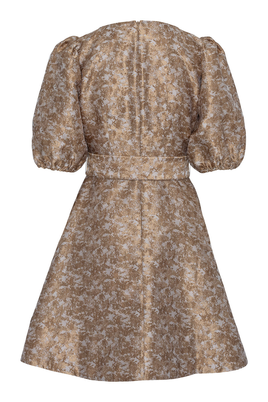 Benadotte Mini Dress Champagne Brown