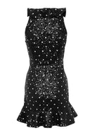 Blair Mini Dress Black Dots