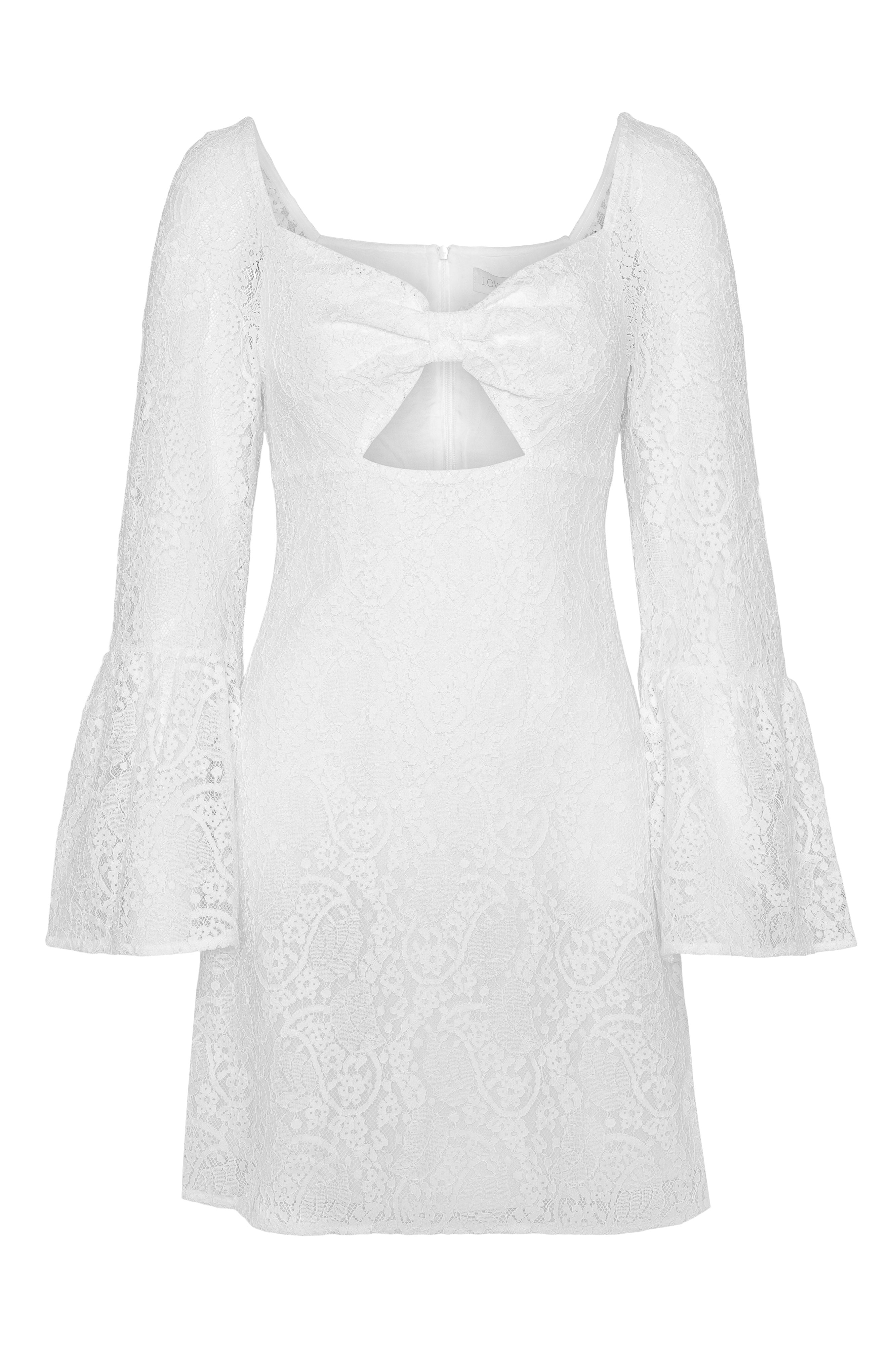 Brittany Dress White Lace  LOVE LOLINA