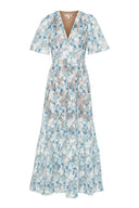 Celina Maxi Dress Blue Whisper