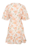 Celina Mini Dress Peony Pop Orange