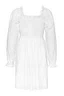 Clara Dress White