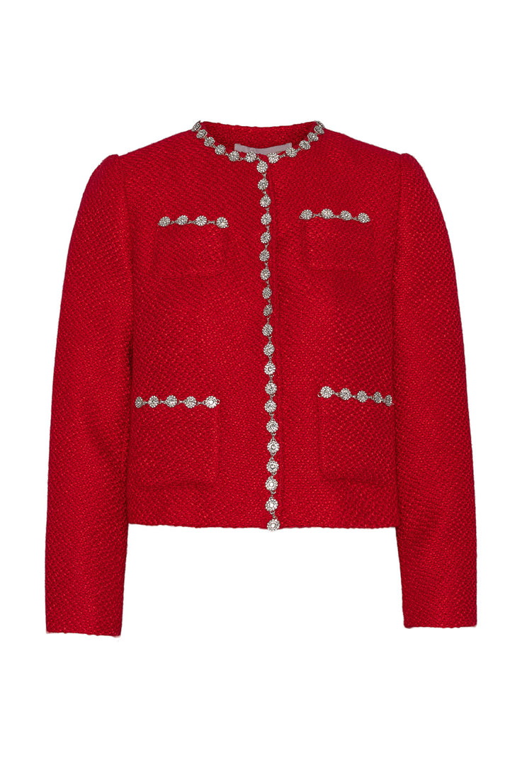 Elizabella Jacket Red