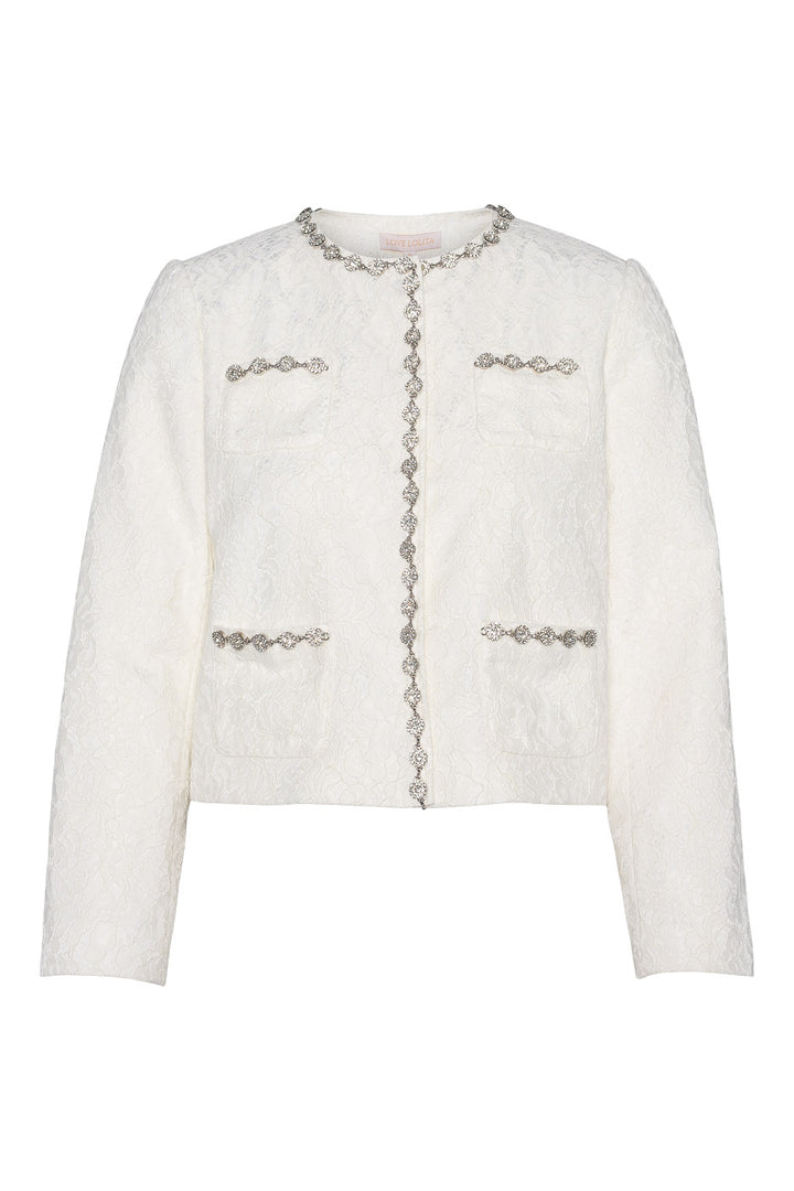 Elizabella Jacket White Lace