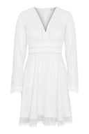 Ellie Mini Dress White Lace