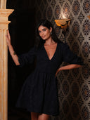 Eloise Mini Dress Navy
