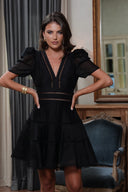 Emie Mini Dress Black