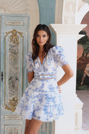 Emie Mini Dress Bluebell Bliss