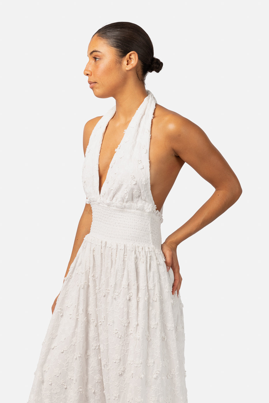 Evelyn Maxi Dress White LOVE LOLINA Evelyn Maxi Dress White LOVE LOLINA