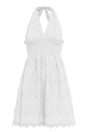 Evelyn Mini Dress White
