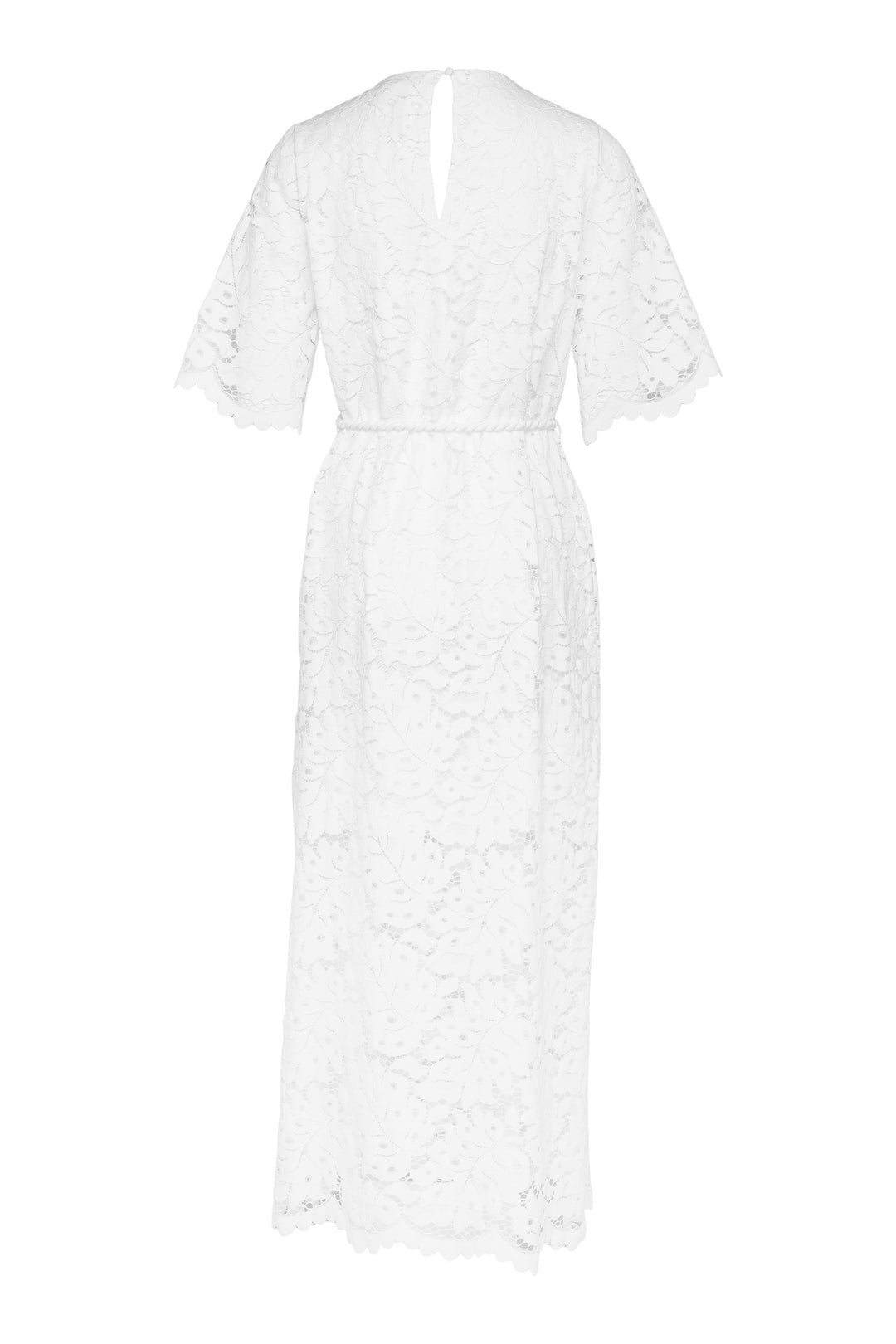 Flora Dress White