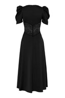Francis Midi Dress Black