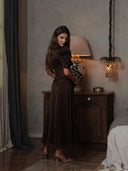 Francis Midi Dress Espresso