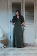 Francis Maxi Dress Khaki