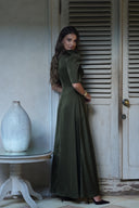 Francis Maxi Dress Khaki
