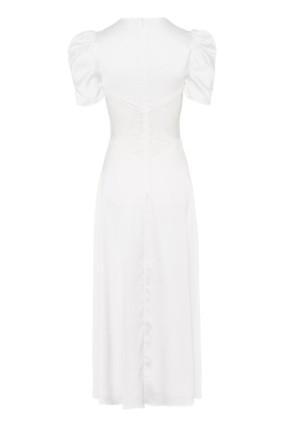 Francis Midi Dress White