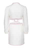 Faye Mini Dress White