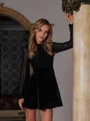Hazel Mini Dress Black