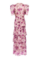 Jenna Maxi Dress Rose Print