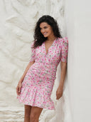 Jenna Mini Dress Garden Serenade