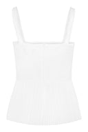 Juniper Top White Lace