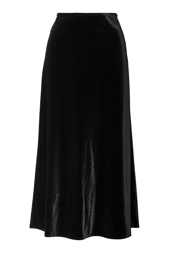 Laia Maxi Skirt Black Velvet