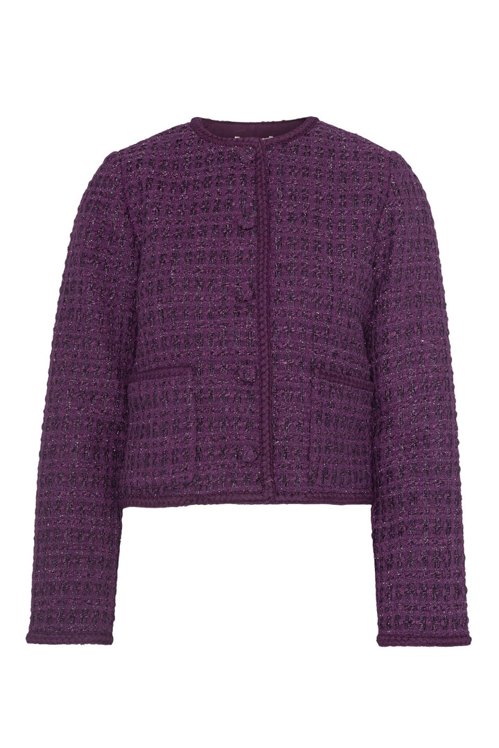 Lily Jacket Burgundy