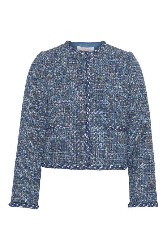 Wrenlianna-M Kjole - Blue Valana Print