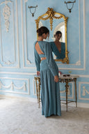 Mabel Maxi Dress Turquoise