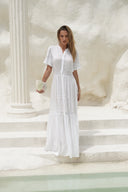 Madison Maxi Dress White